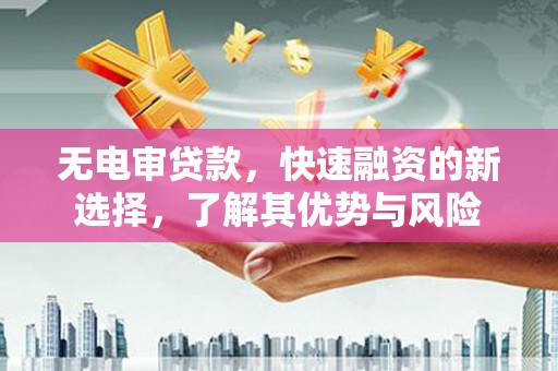 内湖无电审贷款，快速融资的新选择，了解其优势与风险