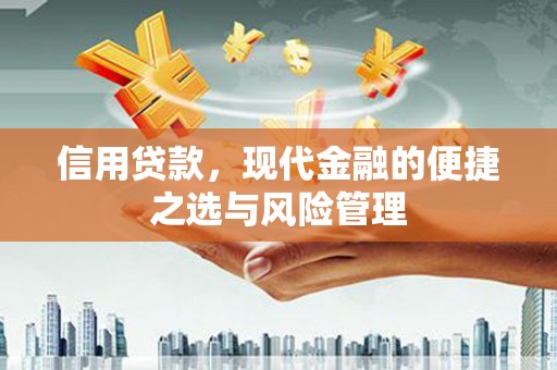 内湖信用贷款，现代金融的便捷之选与风险管理