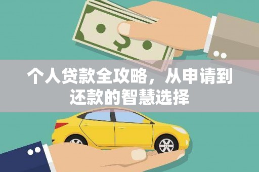内湖个人贷款全攻略，从申请到还款的智慧选择