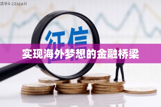 内湖实现海外梦想的金融桥梁