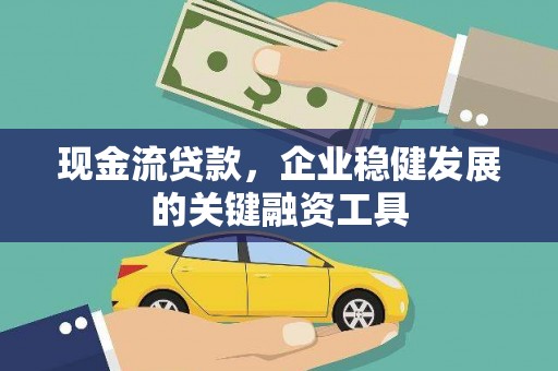 内湖现金流贷款，企业稳健发展的关键融资工具