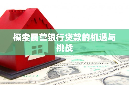 内湖探索民营银行贷款的机遇与挑战