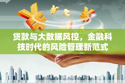 内湖贷款与大数据风控，金融科技时代的风险管理新范式