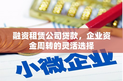 内湖融资租赁公司贷款，企业资金周转的灵活选择