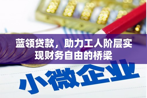 内湖蓝领贷款，助力工人阶层实现财务自由的桥梁
