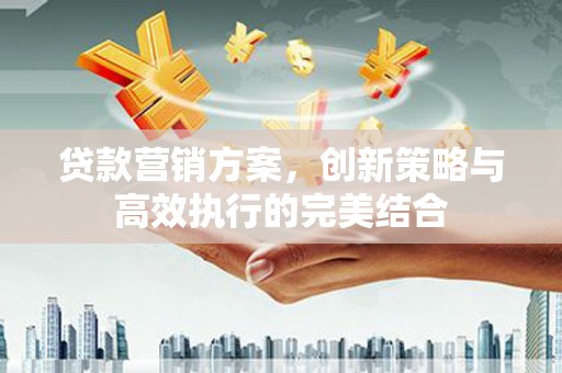 内湖贷款营销方案，创新策略与高效执行的完美结合