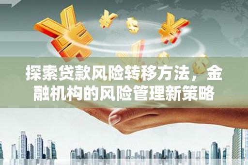 内湖探索贷款风险转移方法，金融机构的风险管理新策略