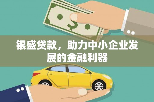 内湖银盛贷款，助力中小企业发展的金融利器