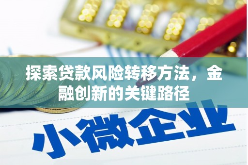 内湖探索贷款风险转移方法，金融创新的关键路径
