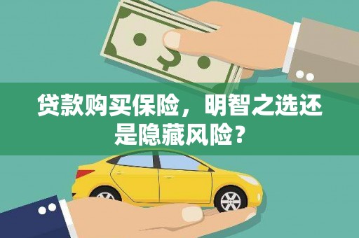 内湖贷款购买保险，明智之选还是隐藏风险？
