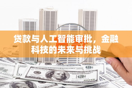 内湖贷款与人工智能审批，金融科技的未来与挑战