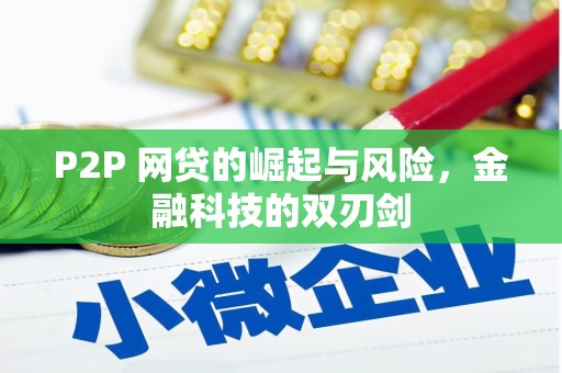 内湖P2P 网贷的崛起与风险，金融科技的双刃剑