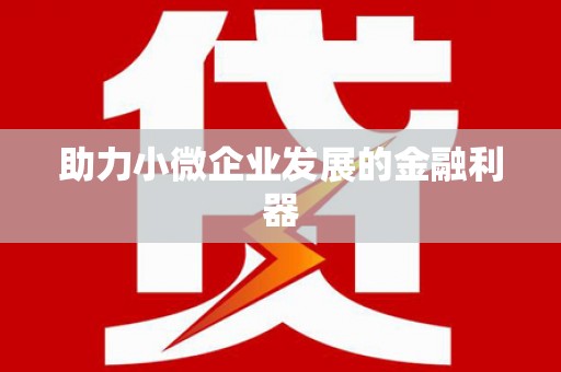 内湖助力小微企业发展的金融利器