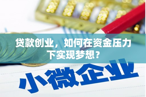 内湖贷款创业，如何在资金压力下实现梦想？