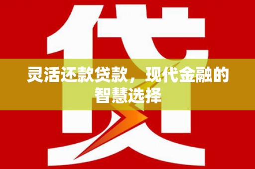内湖灵活还款贷款，现代金融的智慧选择