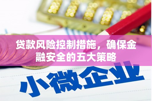 内湖贷款风险控制措施，确保金融安全的五大策略