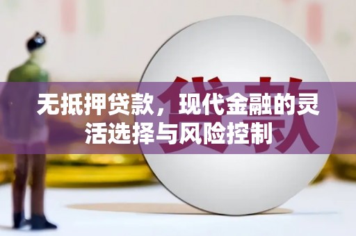 内湖无抵押贷款，现代金融的灵活选择与风险控制