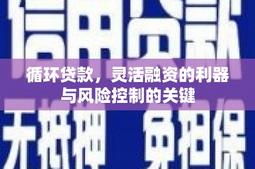 内湖循环贷款，灵活融资的利器与风险控制的关键