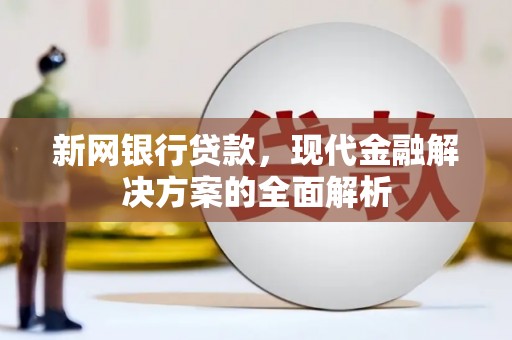 内湖新网银行贷款，现代金融解决方案的全面解析