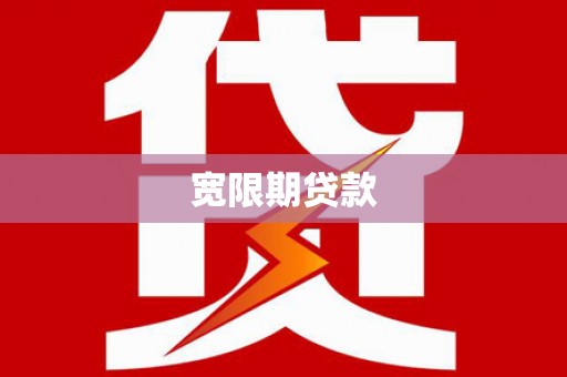 内湖宽限期贷款