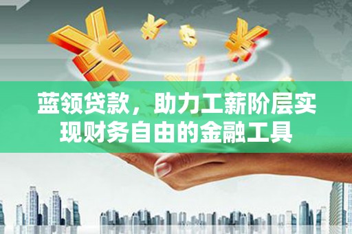 内湖蓝领贷款，助力工薪阶层实现财务自由的金融工具