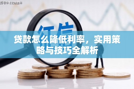 内湖贷款怎么降低利率，实用策略与技巧全解析
