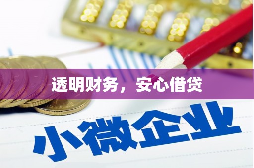 内湖透明财务，安心借贷