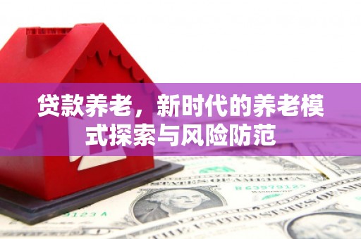 内湖贷款养老，新时代的养老模式探索与风险防范