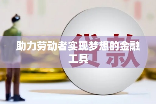 内湖助力劳动者实现梦想的金融工具