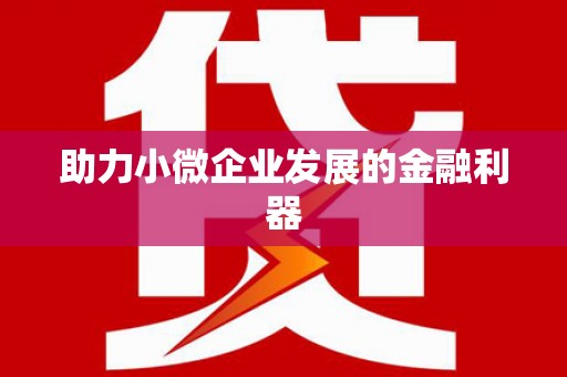 内湖助力小微企业发展的金融利器