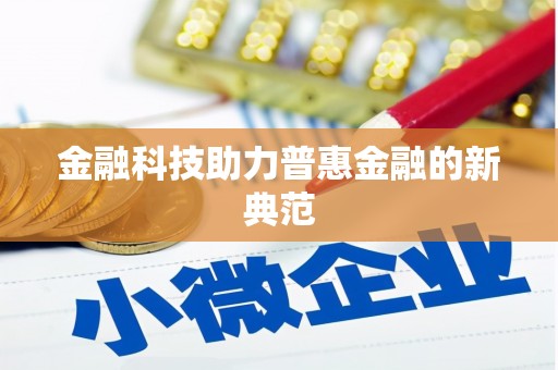 内湖金融科技助力普惠金融的新典范