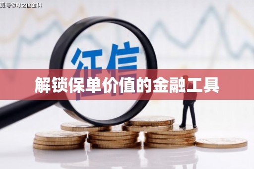 内湖解锁保单价值的金融工具